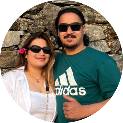 Gareema Pokharel & Enzi Gurung